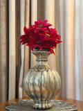 Silver Round Vase
