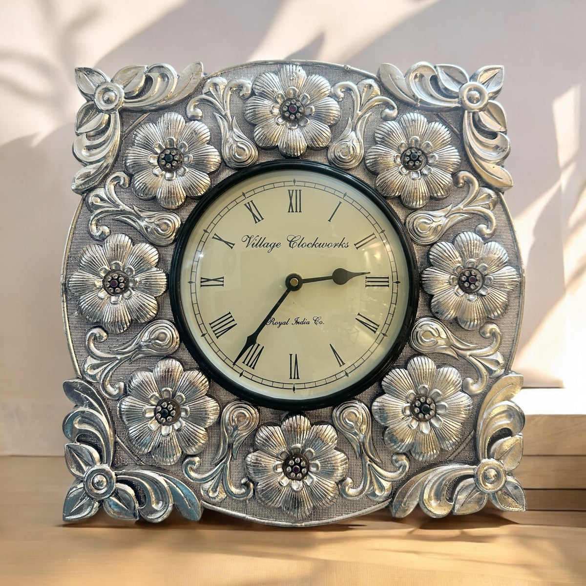 Flower Wall Clock