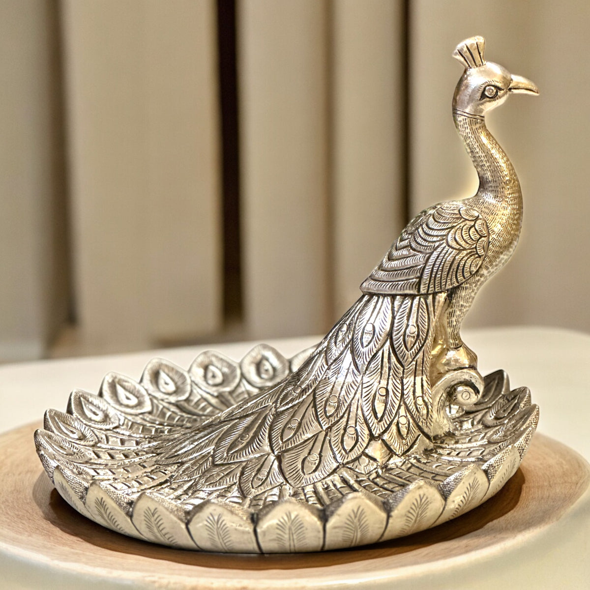Peacock Platter