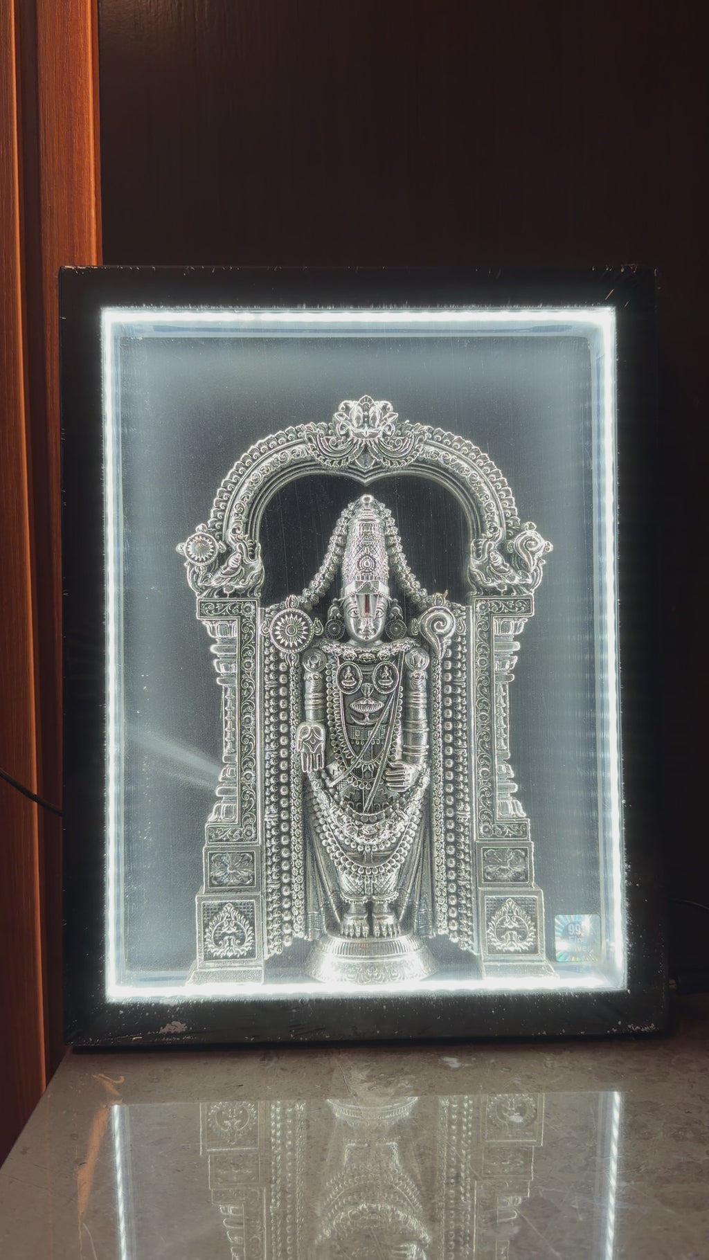 Tirupati Balaji LED Frame