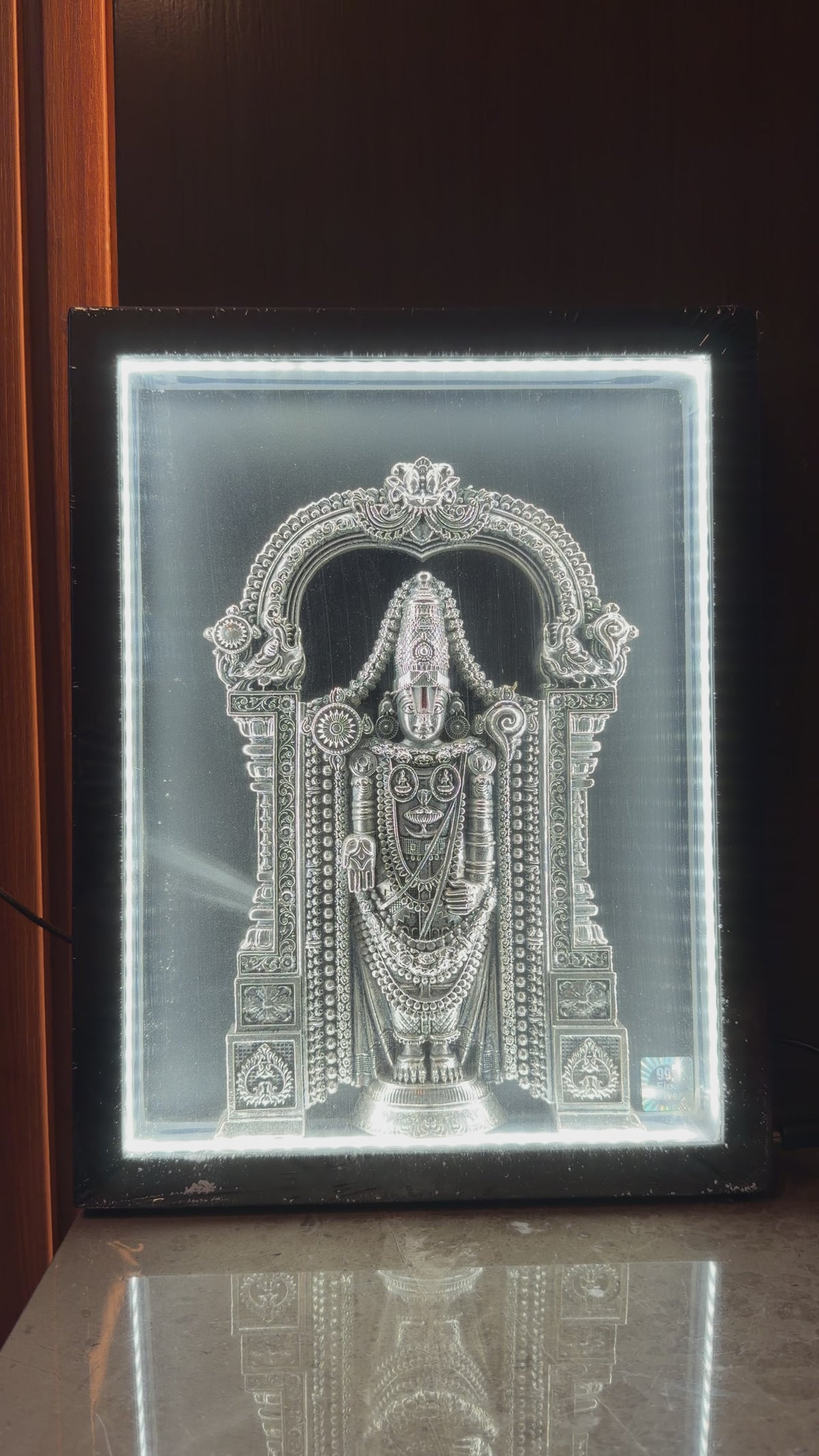 Tirupati Balaji LED Frame